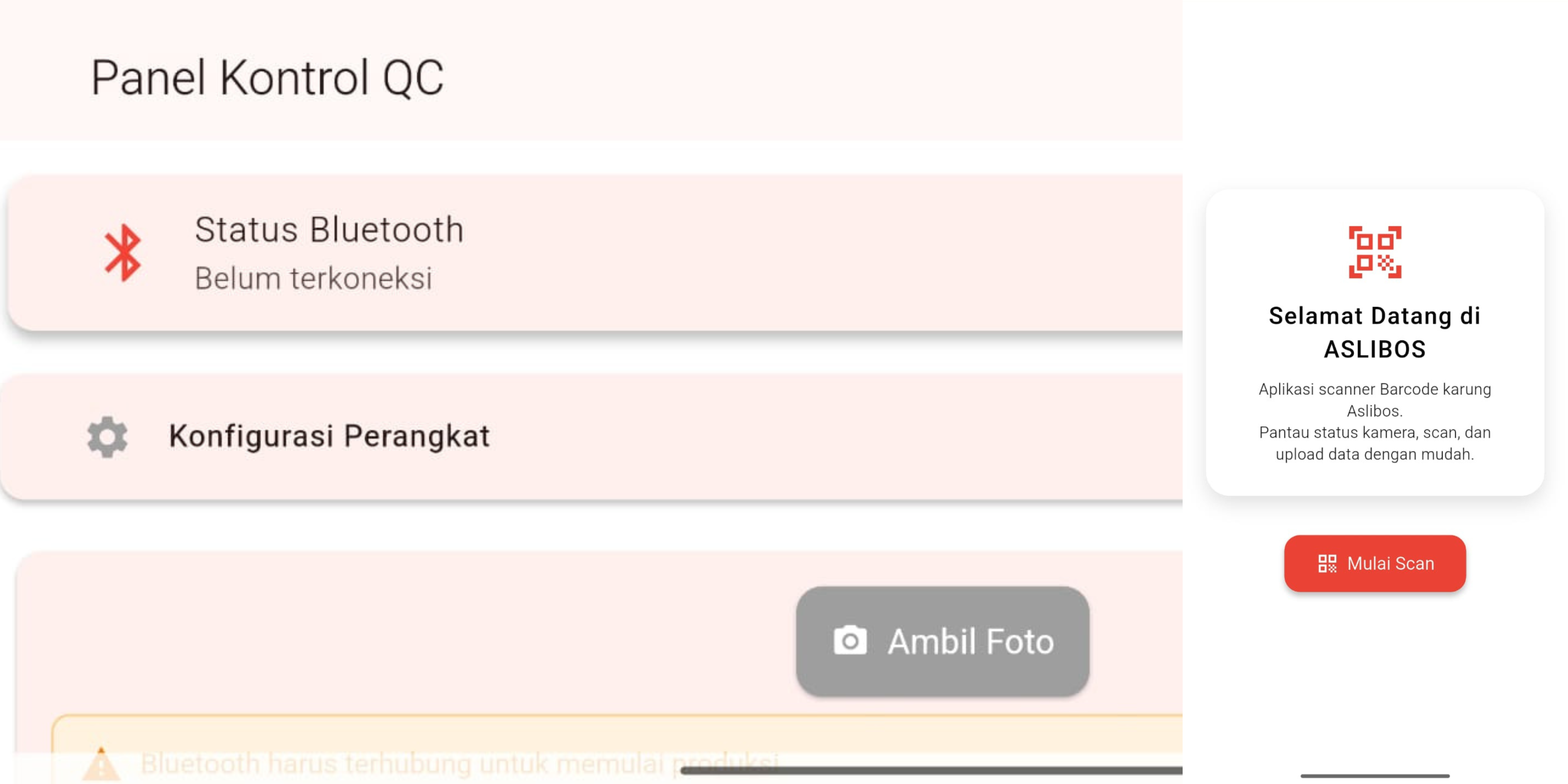 Internal Mobile Application
